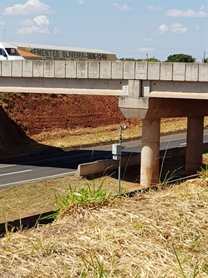 Dois novos radares foram instalados na rodovia Euclides da Cunha, a SP-320, no trevo de Cosmorama (Foto: Divulgação)