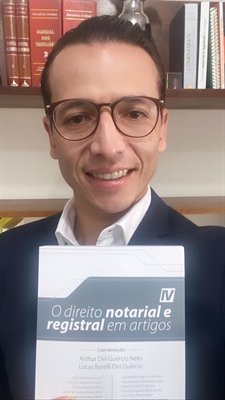 'O Direito Notarial e Registral em Artigos', de autoria de Breno Dores já esá disponível no site da YK Editora (Foto: Arquivo pessoal)