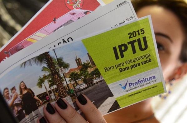 Vencimento do IPTU começa amanhã