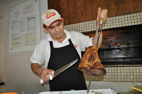 Gilmar e o segredo do bom churrasco