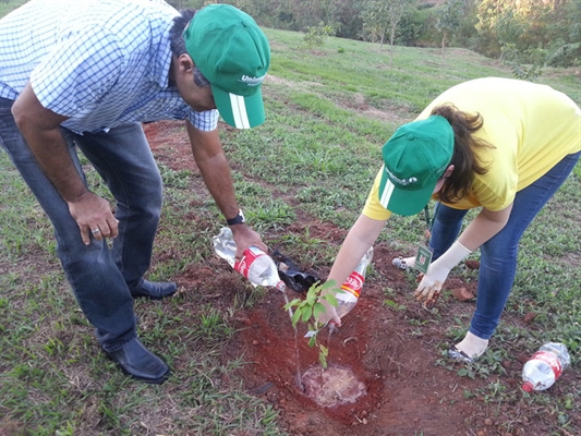 Saev Ambiental promove plantio em comemoração ao Dia da Natureza