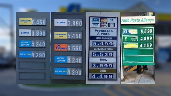 Entre os postos consultados pelo jornal A Cidade na sexta-feira (12), o menor preço pelo litro do etanol foi de R$3,89 e o maior foi R$4,09 (Fotos: A Cidade)