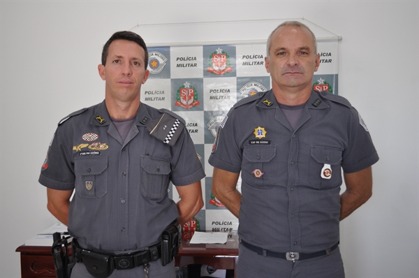 Quem comanda a PM local é o tenente Ednei Ozório, que já atuava nesta função interinamente na ausência do capitão Fávero (Foto: Aline Ruiz/A Cidade)