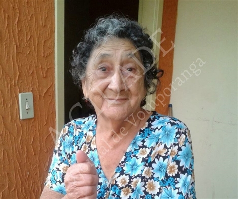 Noêmia de Souza Leite Pereira, a dona “Nega”, aos 89 anos (Foto: Arquivo pessoal)