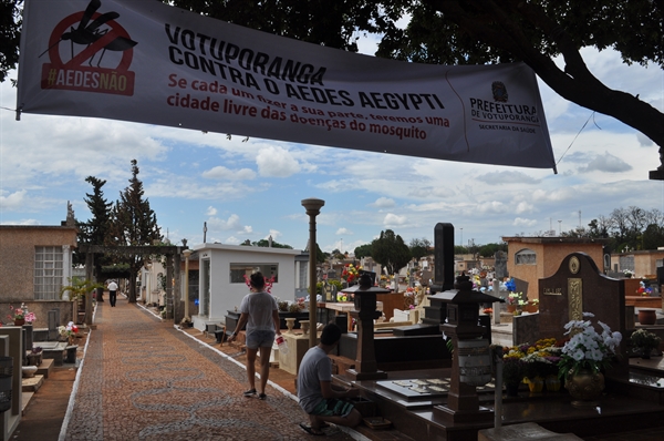 A expectativa é que durante o fim de semana ocorram mais visitas no cemitério local (Foto: Divulgação/Prefeitura de Votuporanga)