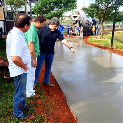 Prefeito Júnior Marão diz que Centro de Lazer será entregue no mês de março