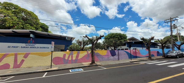 Escola Estadual Sarah Arnold Barbosa, em Votuporanga, receberá o programa estadual a partir de segunda-feira (2). Foto: A Cidade