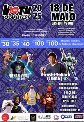 Votu Otaku Fest tem programação especial para comemorar os 10 anos (Foto: Divulgação)