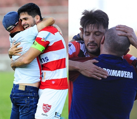 Jogadores celebraram as vitórias ao lado de seus treinadores (Fotos:José Luís Silva/Paulistão -  Rodrigo Corsi/Paulistão)