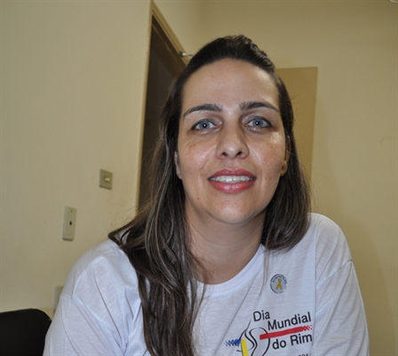 Luciana Maranho Freitas, psicóloga do Instituto do Rim