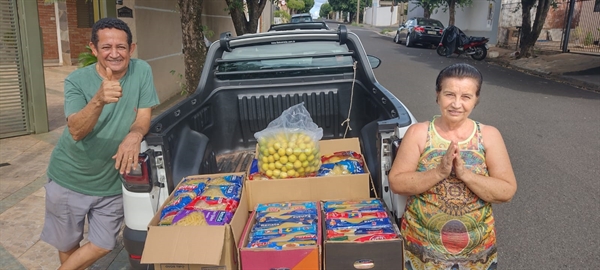 Antônio Rubens Gomes Ribeiro e Eva Rosa Ribeiro são muito queridos na Santa Casa (Foto: Santa Casa)