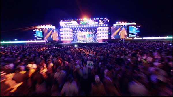 Além da expressiva presença de participantes, o evento também apresentou impacto econômico estimado em R$ 70 milhões para a cidade. Foto: Airdrone