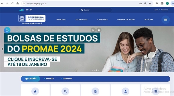 Estudantes que quiserem concorrer a uma bolsa do Promae para 2024 devem se inscrever até amanhã no site da Prefeitura (Foto: Reprodução)