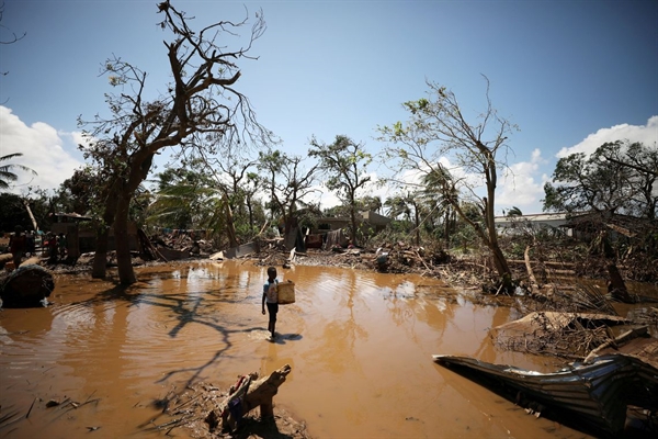 O país, o mais afetado pelo ciclone, confirmou 598 mortos (Foto:Mike Hutchings/Reuters/Direitos) reservados