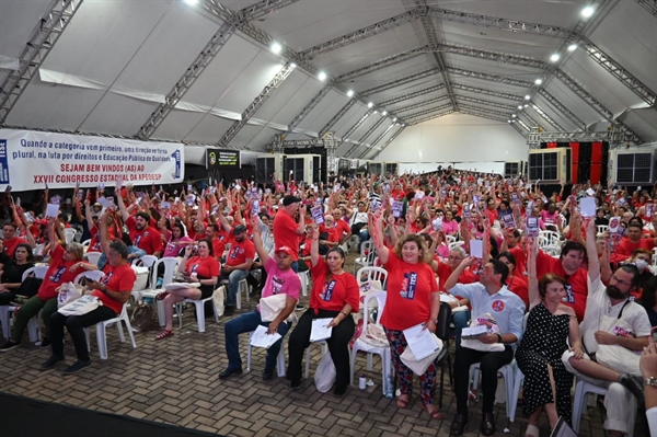 A Apeoesp é considerada uma das maiores entidades sindicais do Brasil, com cerca de 190 mil associados  (Foto: Apeoesp)