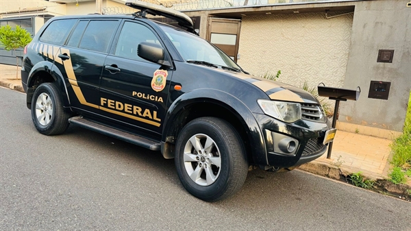 Dois mandados de busca e apreensão foram cumpridos pela Polícia Federal em Votuporanga na manhã de ontem (Foto: Divulgação)