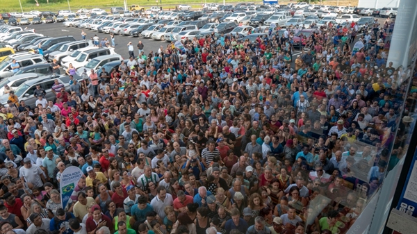 Inauguração da Havan (Foto: Havan)