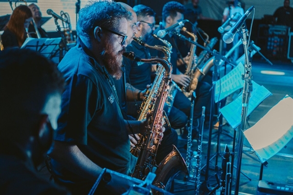 Nesta sexta-feira (8), haverá apresentação do grupo São Paulo Big Band na Concha Acústica; no sábado (9) e domingo (10) ocorrerá o Parque das Artes (Foto: Prefeitura de Votuporanga)