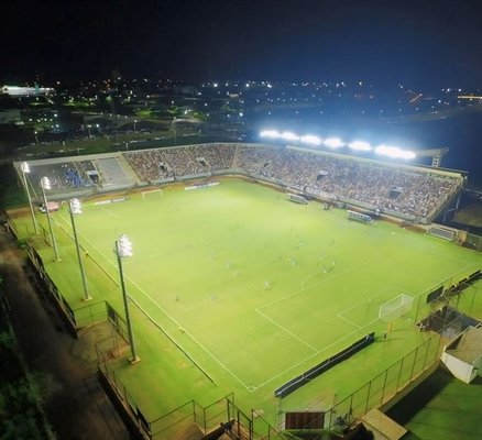 A Votuporanguense recebe a Aparecidense-GO na noite de 26 de fevereiro (quarta-feira) (Foto: V1 Produtora/Reprodução Instagram CAV)