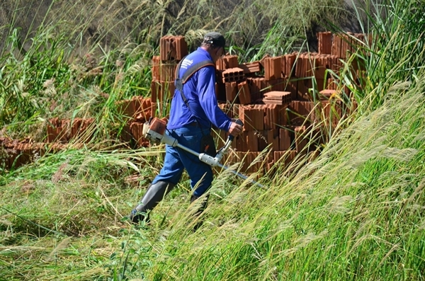 Os proprietários que não efetuarem a limpeza de seus terrenos poderão ser multados e ter a limpeza do imóvel cobrada (Foto: Prefeitura de Votuporanga)