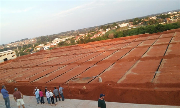 Instalações das arquibancadas na nova arena estão avançadas