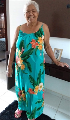 Abelina Machado Meireles, aos 76 anos (Foto: Divulgação)