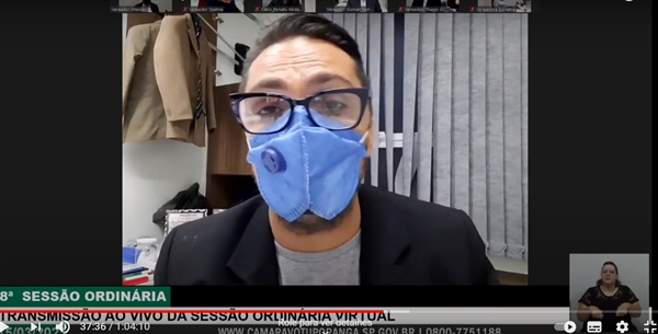 Chandelly Protetor pediu que a Prefeitura e a Saev suspendam novamente o corte do fornecimento de água na cidade (Reprodução/YouTube)