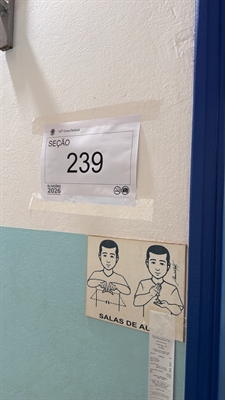 Primeira urna de Votuporanga registra Tarcísio e Flávio Bolsonaro na frente (Foto: Agência Brasil)