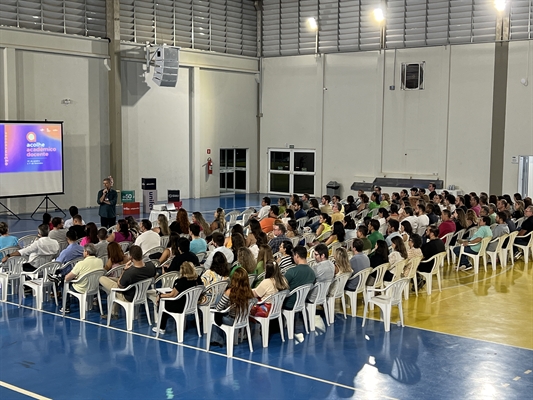 O Centro Universitário de Votuporanga realiza uma recepção especial para os estudantes  (Foto: Unifev)