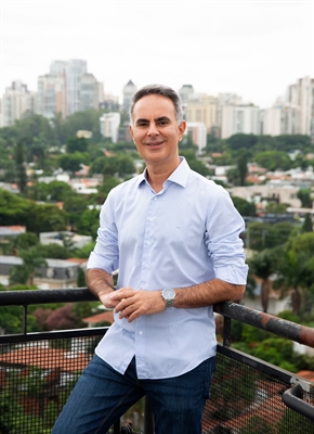 Candidato do PSD a deputado federal por São Paulo participou ontem da série especial da emissora com nomes ligados ao Noroeste Paulista   Foto: Assessoria