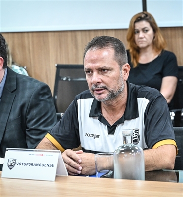 Rogério Fernandes, gerente de futebol do CAV (Foto: Rodrigo Corsi/Agência Paulistão)