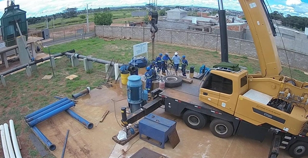 A previsão é de que o Sistema volte a funcionar normalmente em aproximadamente 10 dias (Foto: Saev Ambiental)