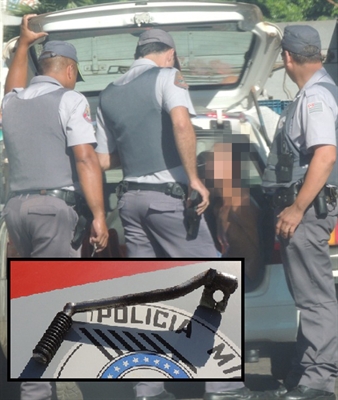 Assaltante de farmácias  é preso pela Polícia Militar