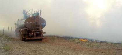 Incêndio destrói canavial em poucas horas