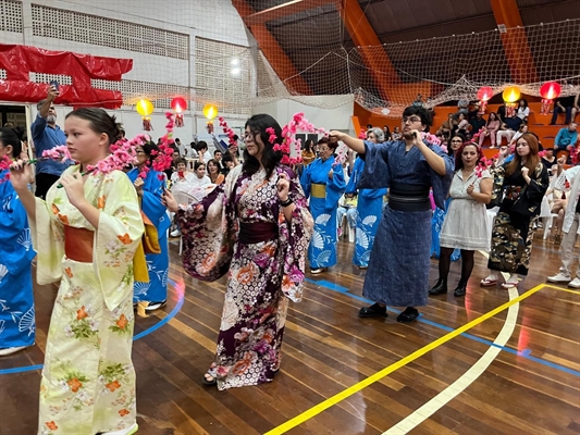 Além das danças e das atividades culturais, o público poderá encontrar uma praça de alimentação com opções da culinária oriental  Foto: Ancevo
