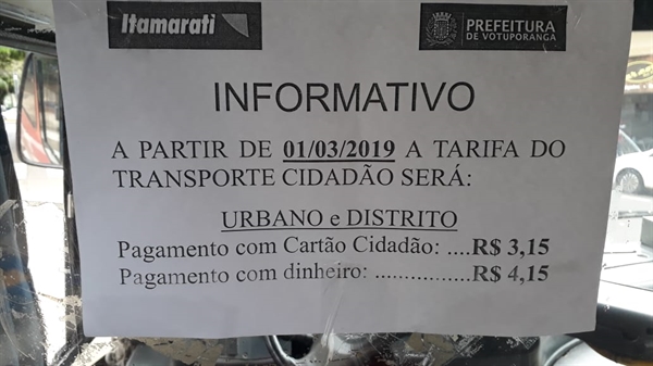 O aumento do valor da passagem de ônibus do transporte coletivo não agradou aos munícipes de Votuporanga (Foto: Reprodução)
