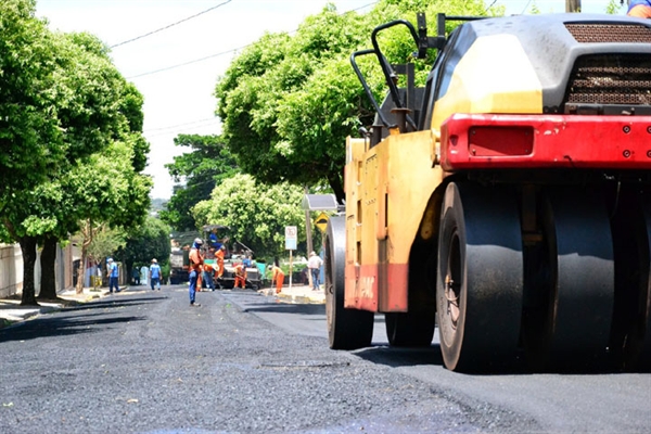 Investimento da prefeitura municipal em recapeamento chega a R$ 9 milhões