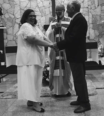 João Camargo e Conceição Geryn de Camargo são casados há 50 anos e atualmente eles residem em Cardoso (Arquivo pessoal)