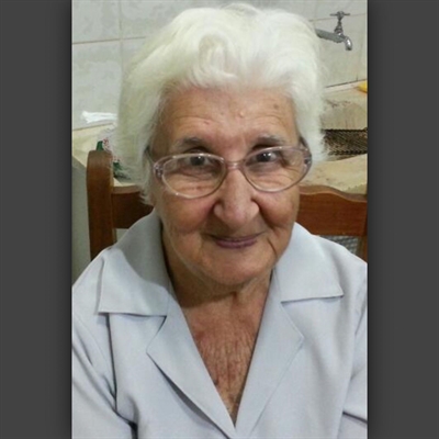 Dona Zaine Moretti Kadri, aos 86 anos (Foto: Arquivo pessoal)