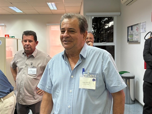 O prefeito de Álvares Florence, Adilson Leite, esteve presente no encontro Foto: Sebrae