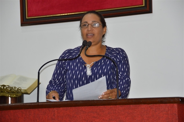 Vereadora Missionária Edinalva Barnabé Alves de Azevedo (PRB)  (Foto: Divulgação)