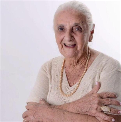 Maria Dias Belho, 93 anos (Foto: Arquivo Pessoal)