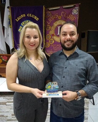 A gestão do casal presidente Rodrigo Beleza e Aline rendeu prêmio (Foto: Divulgação) 