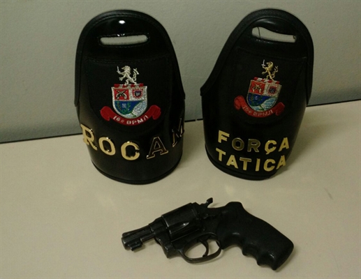 Ação da Força Tática apreende arma ‘pinada’