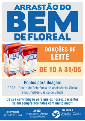 Os pontos de recolhimento são Centro de Referência de Assistência Social (CRAS) e na Unidade Básica de Saúde (Foto:Santa Casa de Votuporanga)