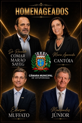 A Câmara Municipal de Votuporanga realiza uma sessão solene na manhã de hoje  Foto: A Cidade