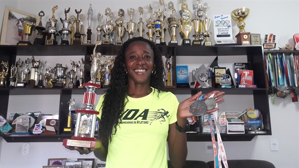 Eliete: 33 anos de medalhas e orgulho para a cidade