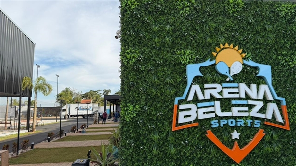 Novo centro de esportes e lazer contará com seis quadras para locação, reunindo esporte, gastronomia e entretenimento em um único espaço  Foto: Divulgação