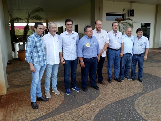 Em Votuporanga, Rodrigo Garcia reforça apoio a Pinato e Carlão (Foto: Divulgação)