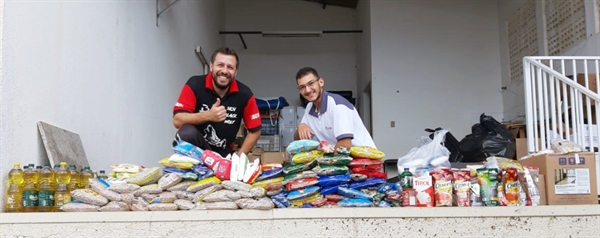 Cada turma ganhou a identificação de um país que integra os Pan-Americanos para disputar o título do mais solidário (Foto: Santa Casa de Votuporanga)